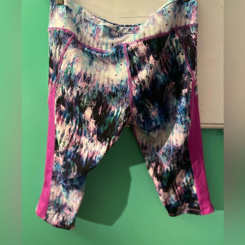 Colorful Crop Leggings, XL